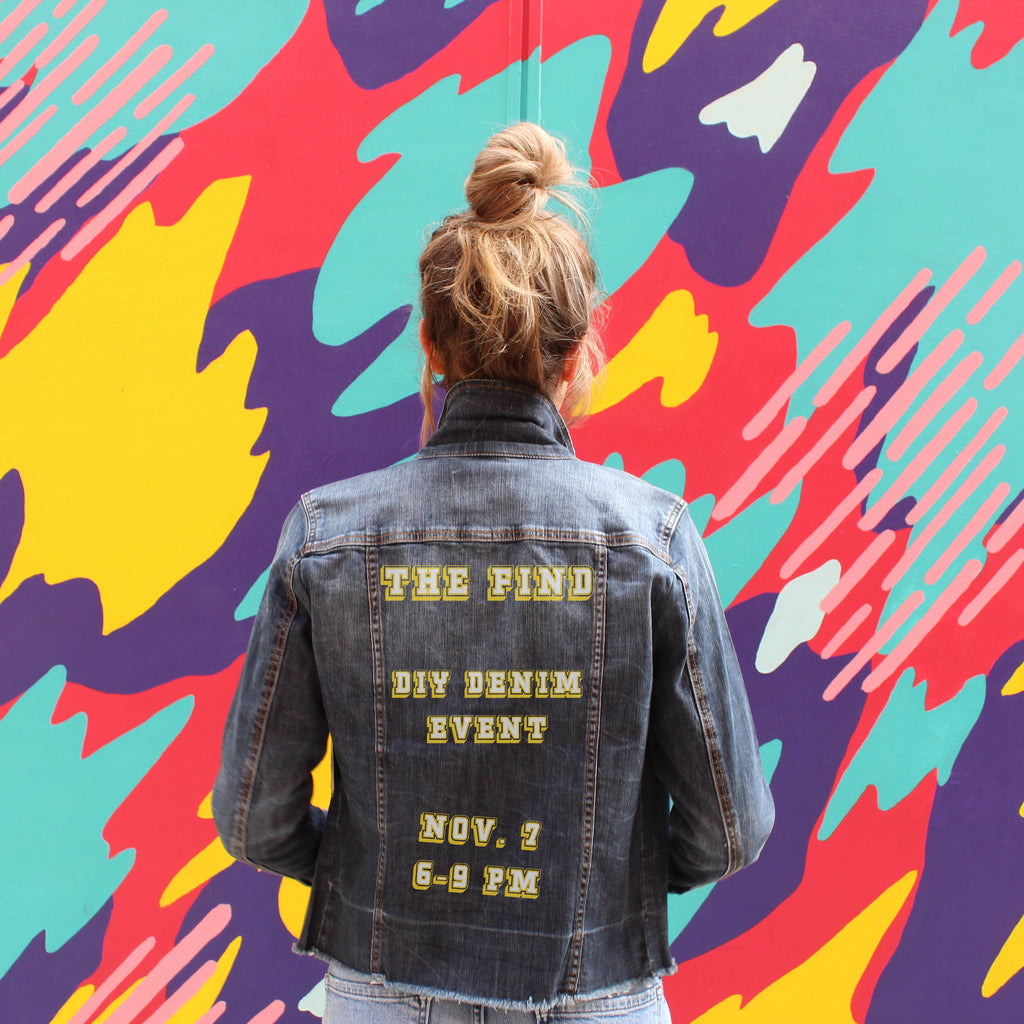 RECAP: DIY Denim Jacket Event – The Find