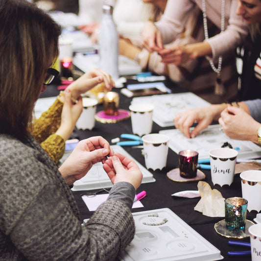 Gemstone Bracelet Workshop with Worn Intentions