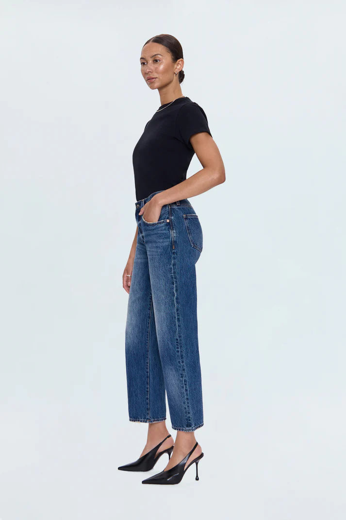 Pistola Lexi Mid Rise Bowed Straight, Artisan