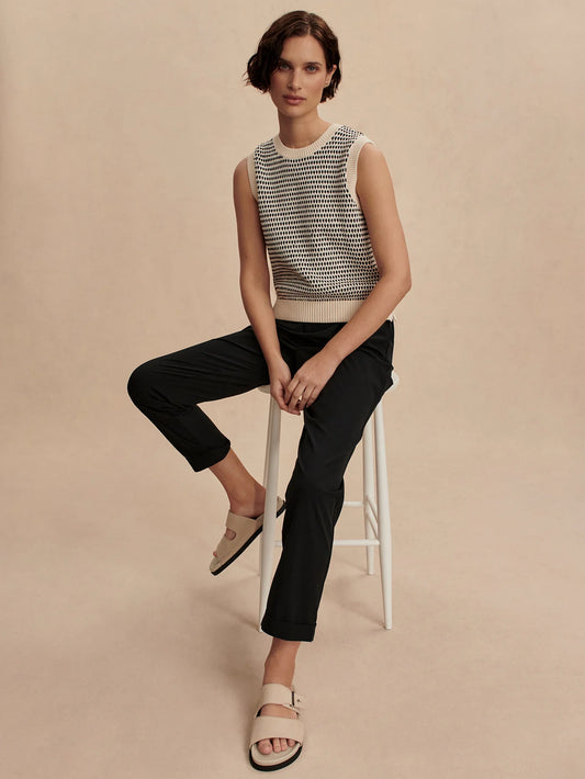 Varley Alana Slim Tapered Cuff Pant 29", Black