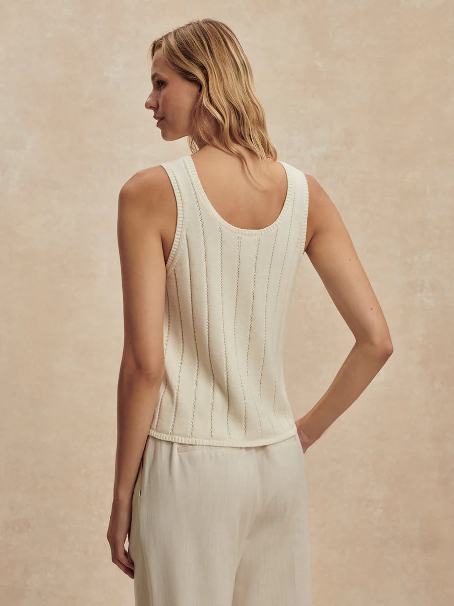 Varley Ayaka Wide Rib Tank, Pristine