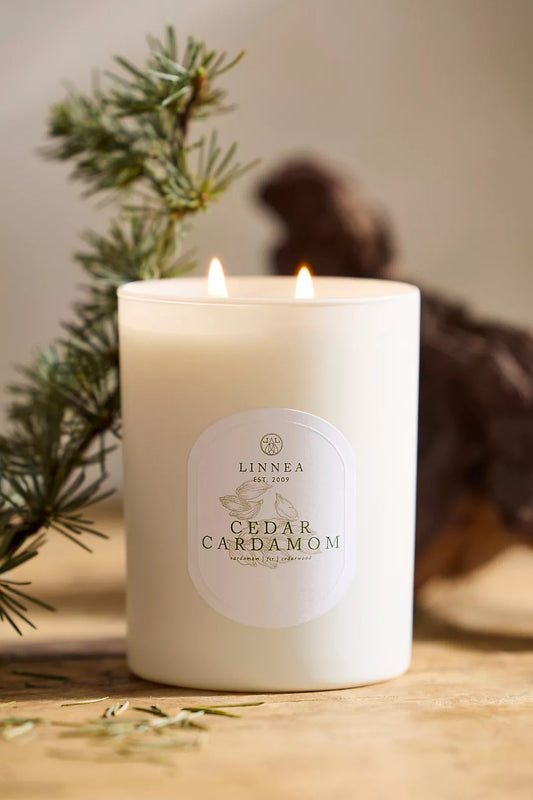 Linnea Candle, Cedar Cardamon