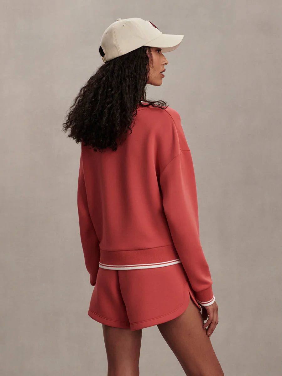Varley Coulter High-Rise Short 3.5'', Baked Apple