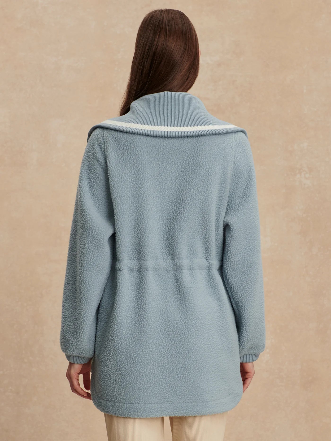 Varley Ashby Half Zip Fleece, Ashley Blue