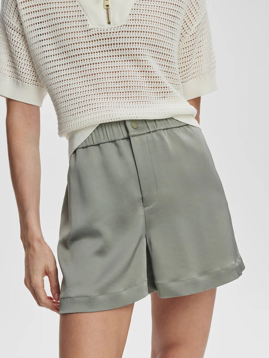 Varley Sarka High Rise Short, Gravity Sage