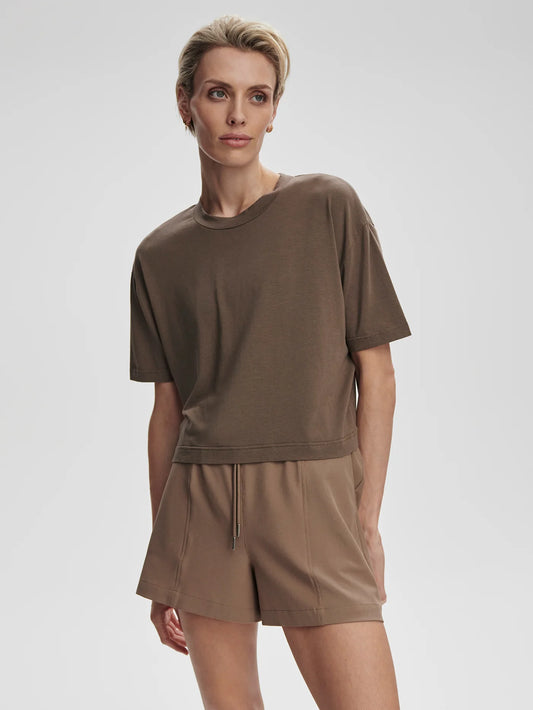 Varley Venice Easy Tee, Chocolate Chip