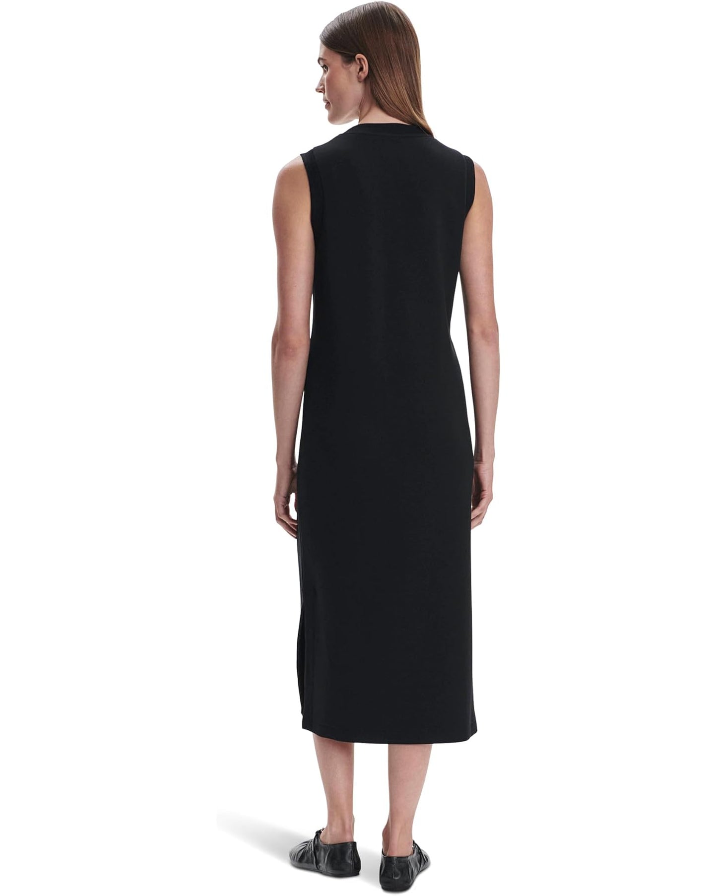 Varley Beatrice Midi Dress, Black