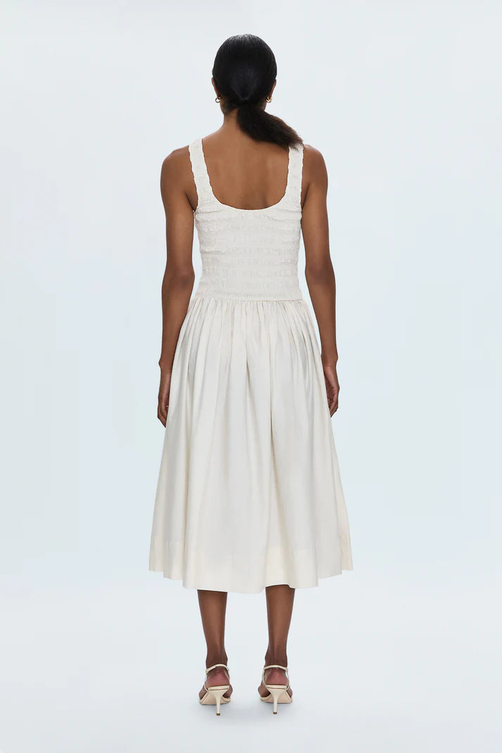 Pistola Alessia Smocked Drop Waist Dress, Shell