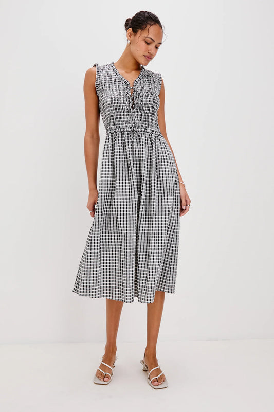 Rails Adine Dress, Ash Seersucker