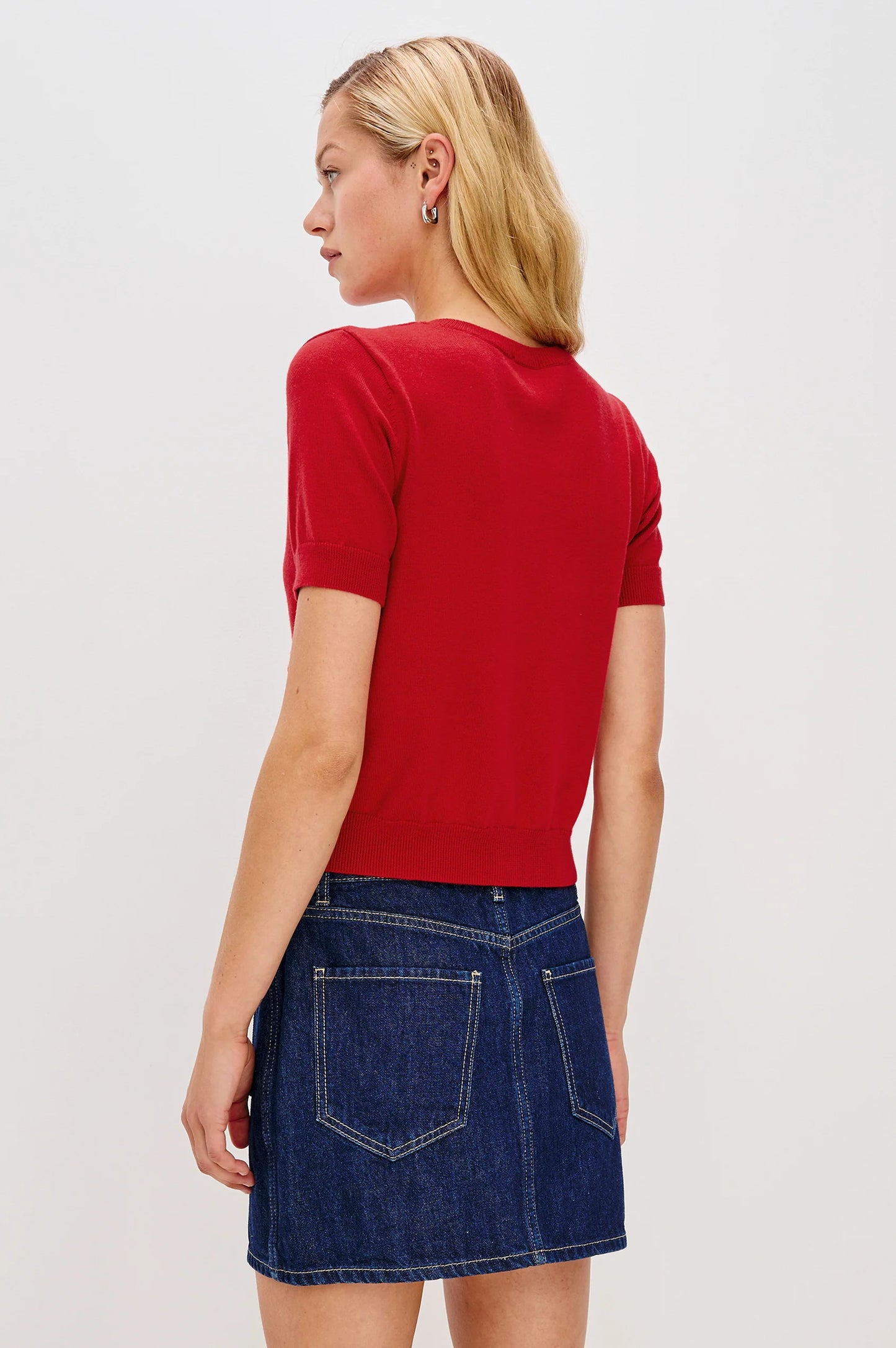 Rails Aisley Sweater, Crimson