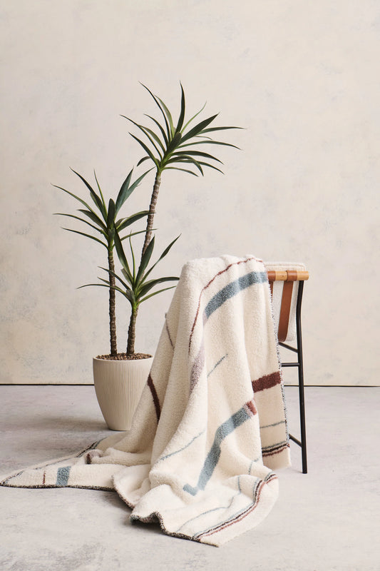 Barefoot Dreams CozyChic® Vista Stripe Throw