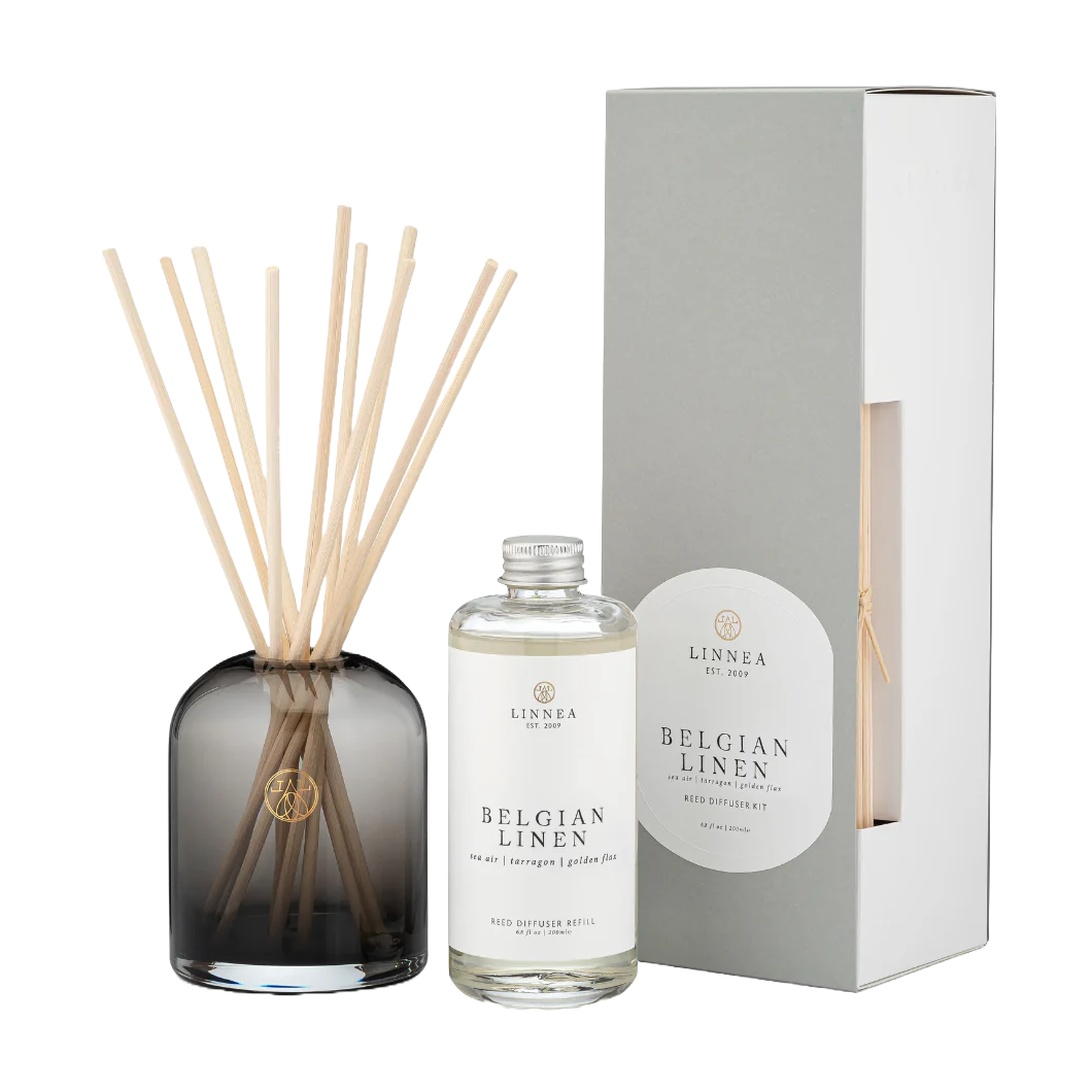 Linnea Diffuser Kit, Belgian Linen