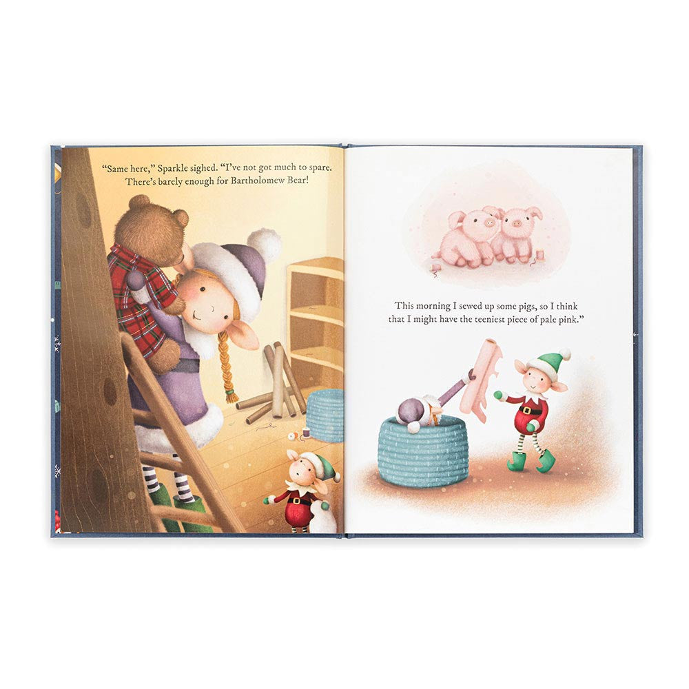 Jellycat Eldo Elf & Patchwork Bashful Bunny Book