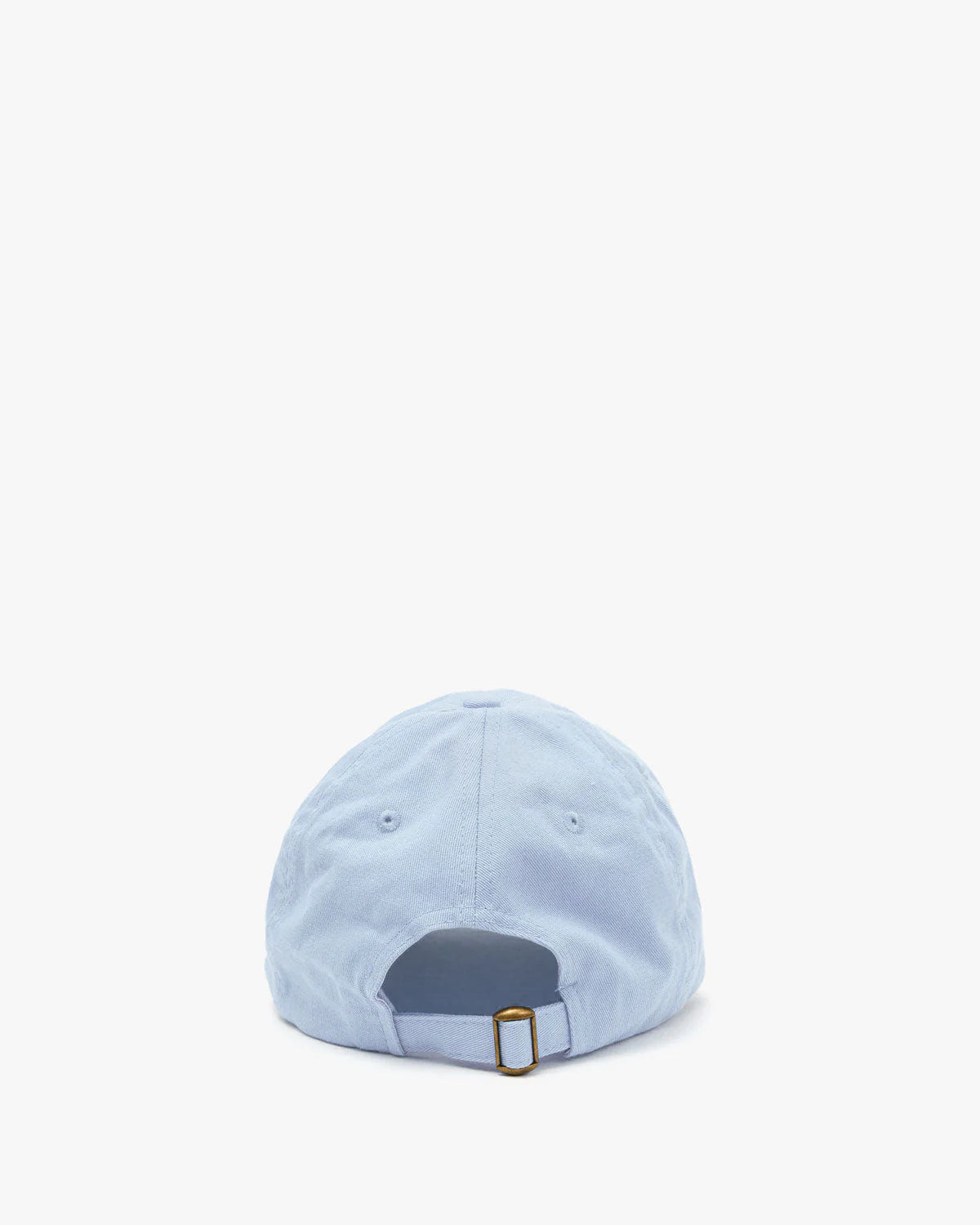 Clare V Baseball Hat, Baby Blue w/ Cobalt Sardine Patch