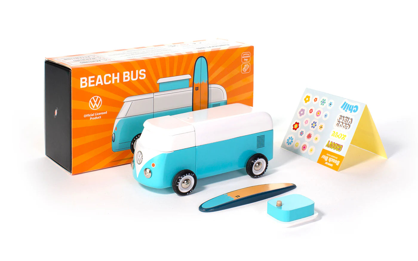 CANDYLAB VW Beach Bus Ocean