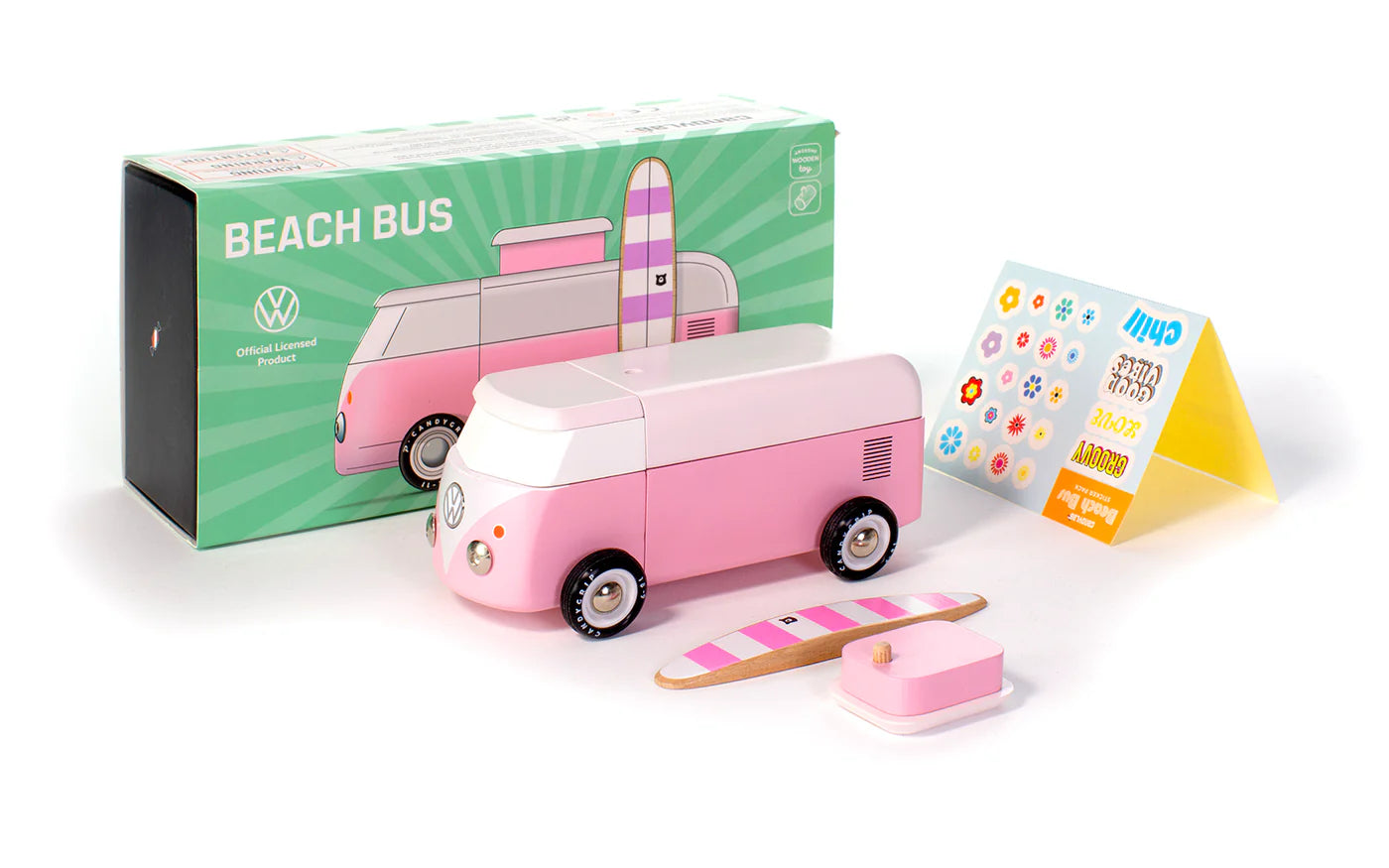 CANDYLAB VW Beach Bus Pink