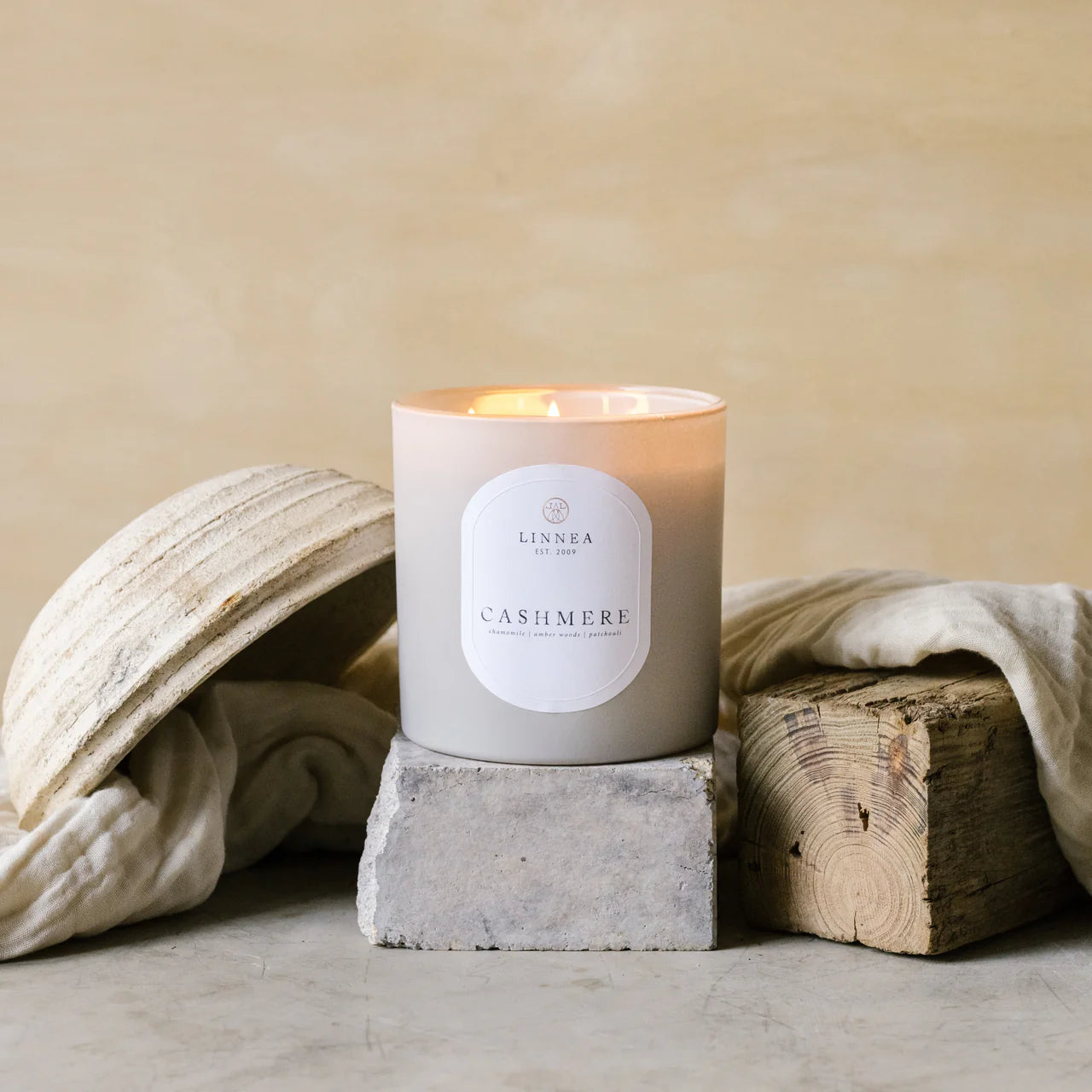 Linnea Candle, Cashmere - Multiple Options