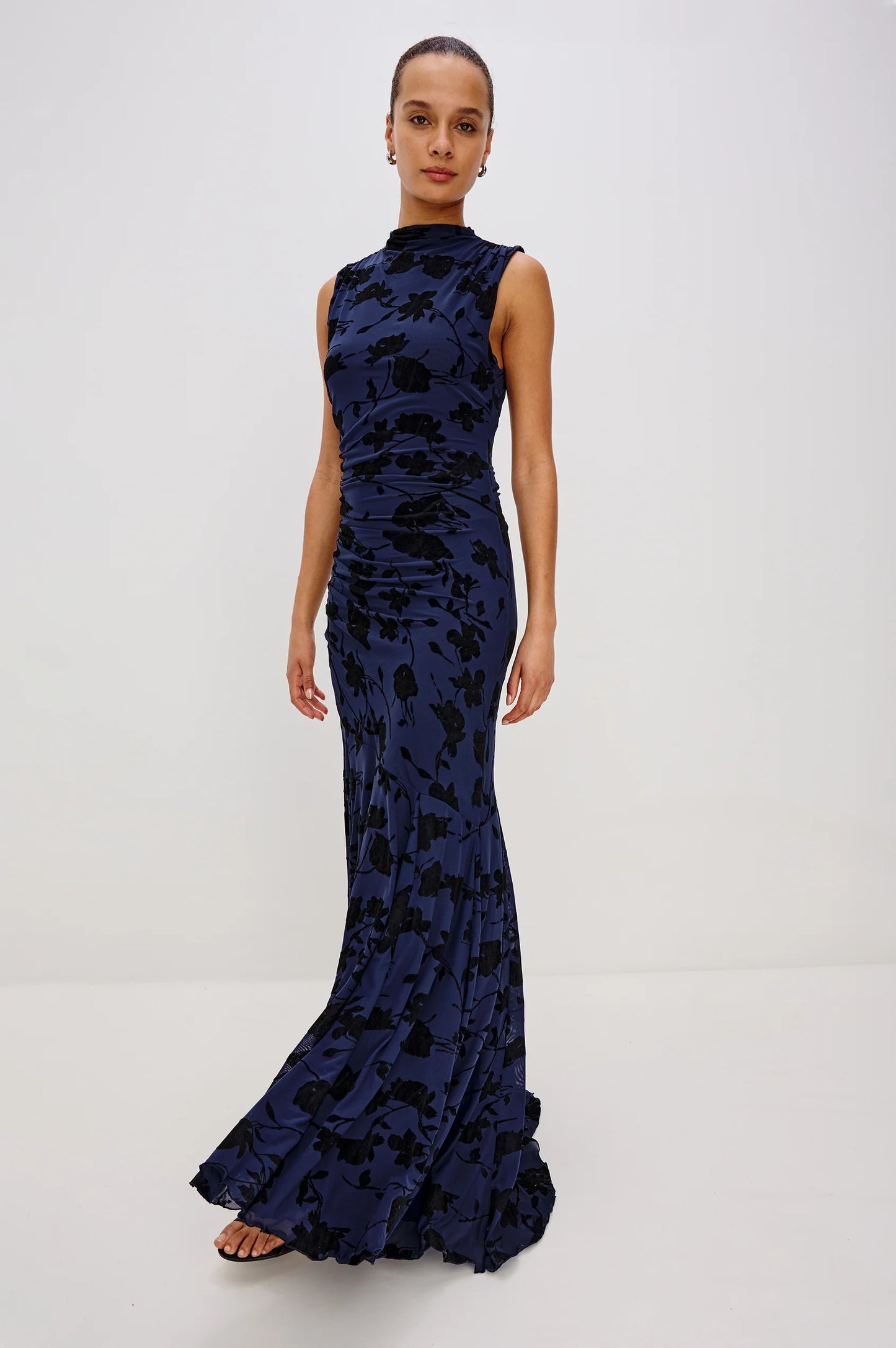 Rails Cosmos Dress, Navy Tossed Roses