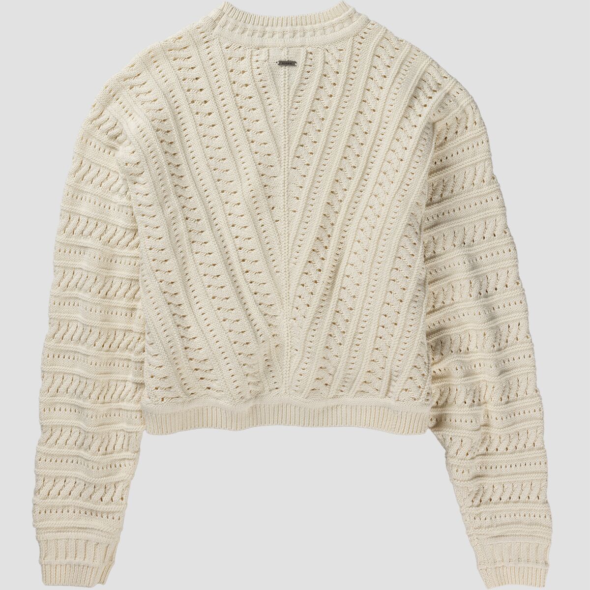 The Normal Brand Women's Apres Chevron Sweater, Cream