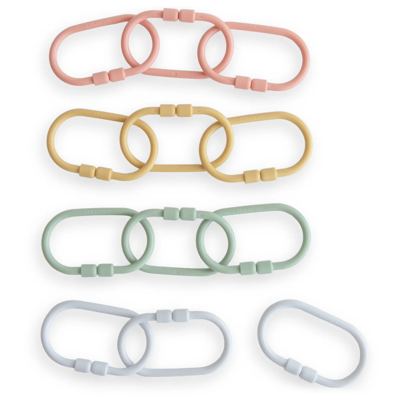 Mushie Chain Links Rings - Multiple Options