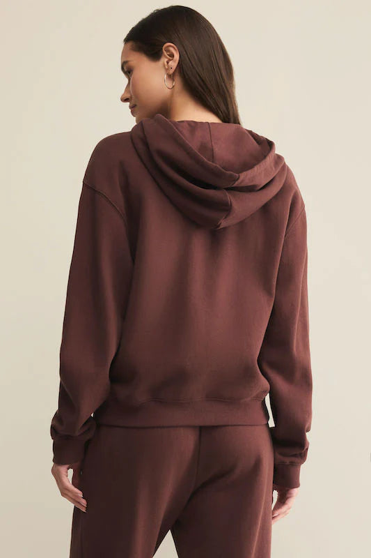 Z Supply Coastal View Hoodie, Sandalwood