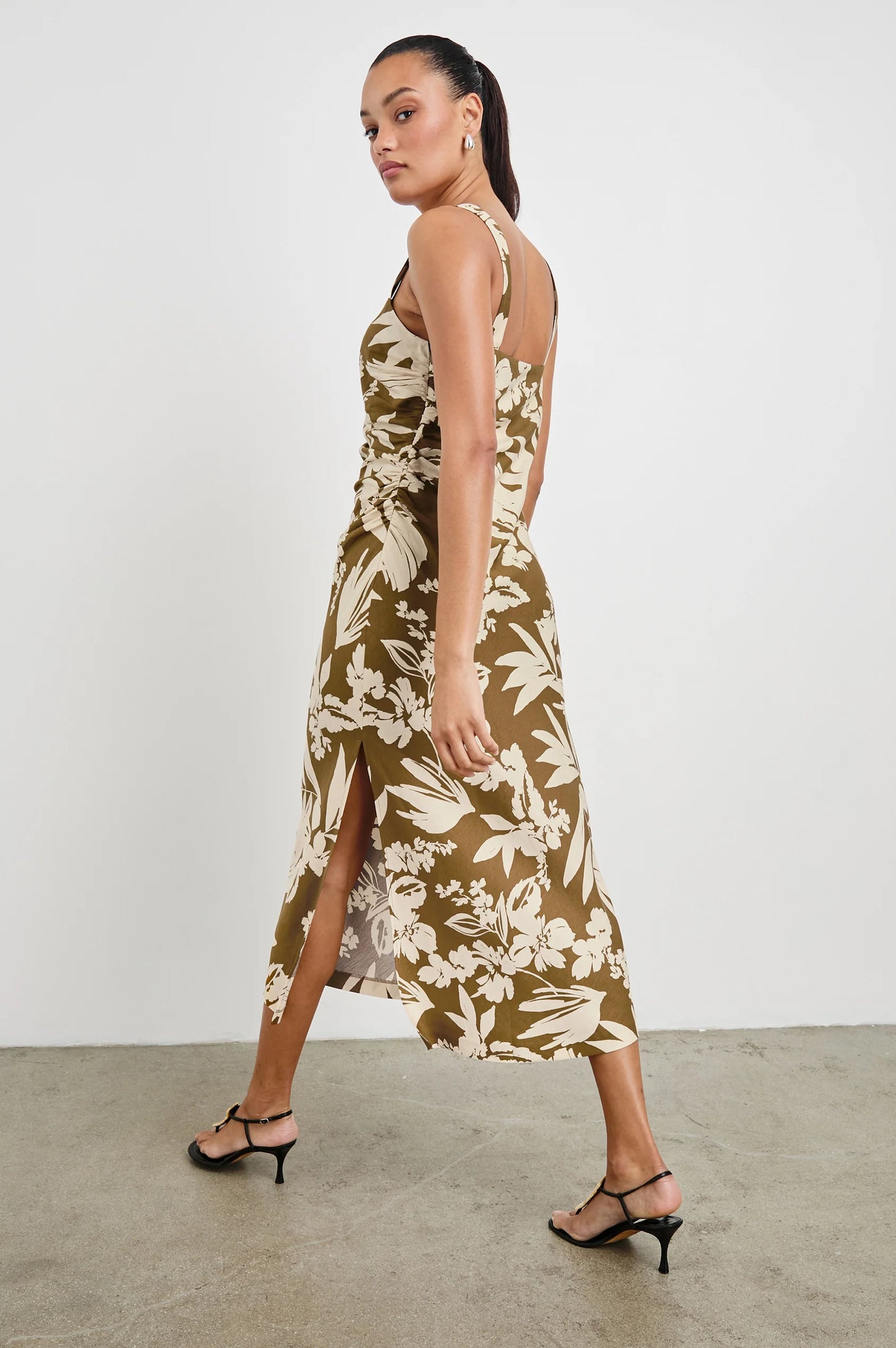 Rails Damaris Dress, Olive Tropic