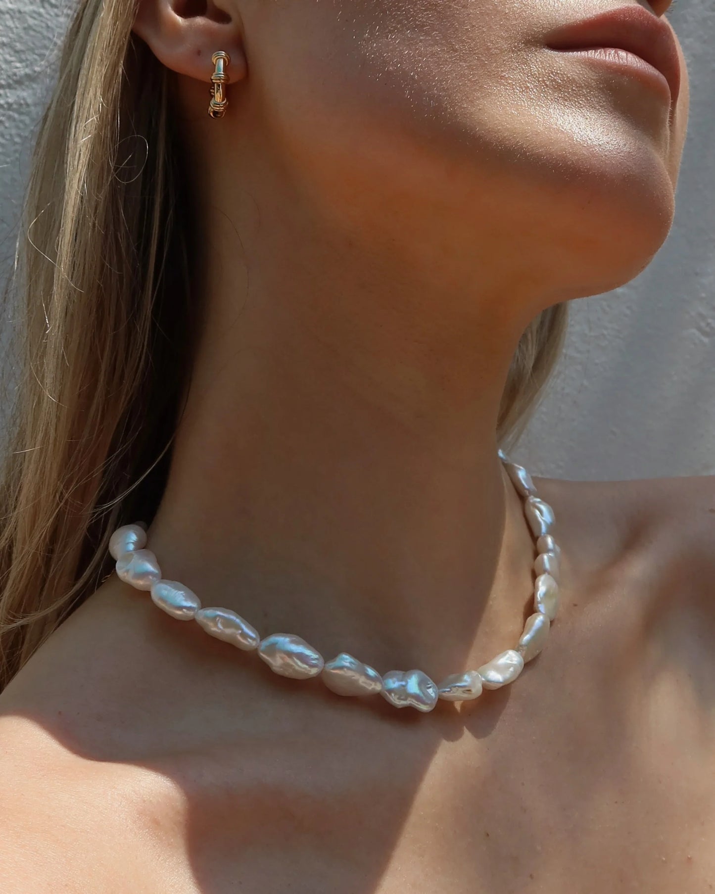 Mod + Jo Delaney Statement Freshwater Pearl Necklace, 16-18"