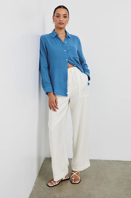 Rails Ellis Shirt, French Blue