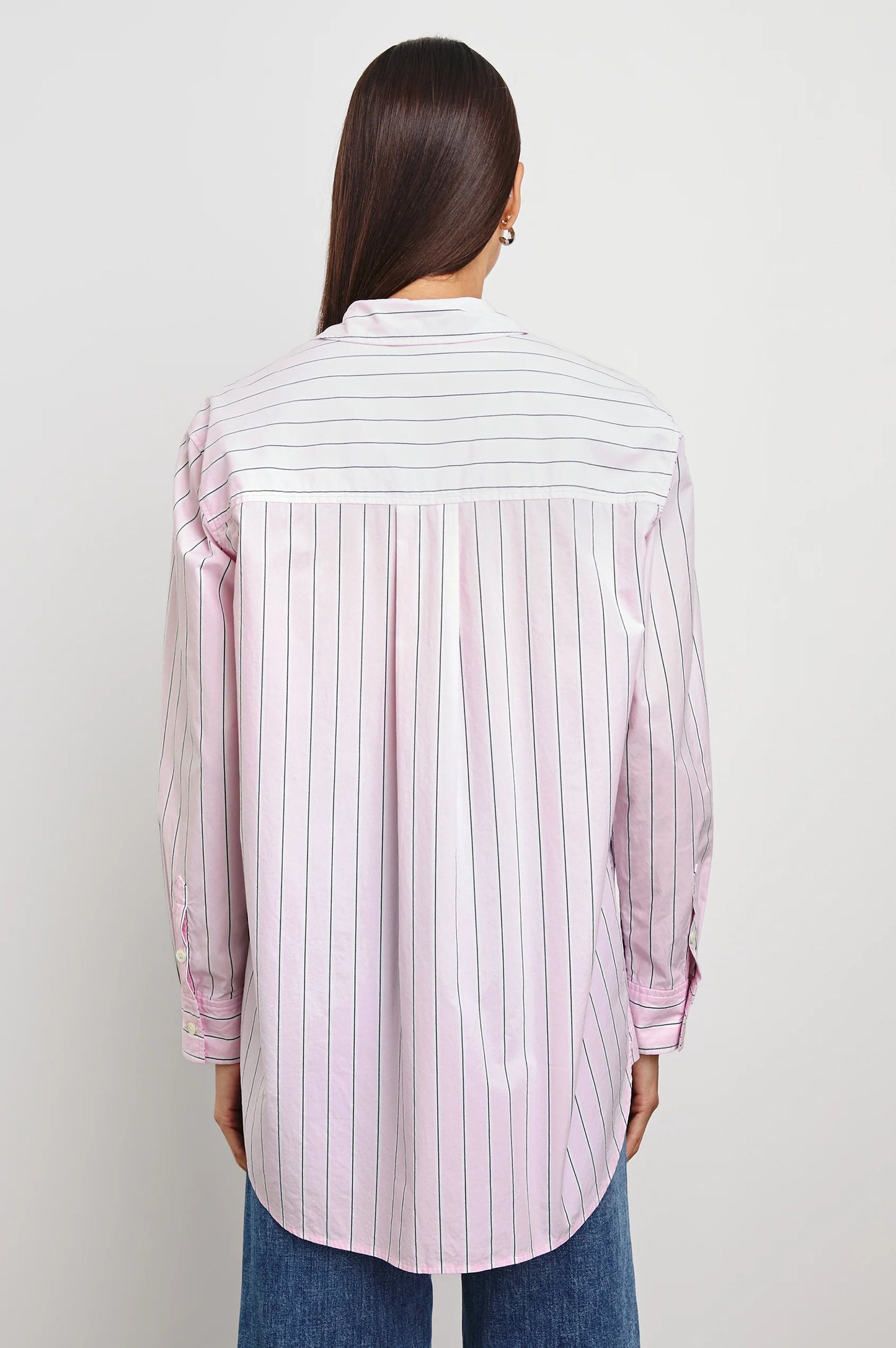 Rails Elsa Shirt, Cherry Blossom Stripe