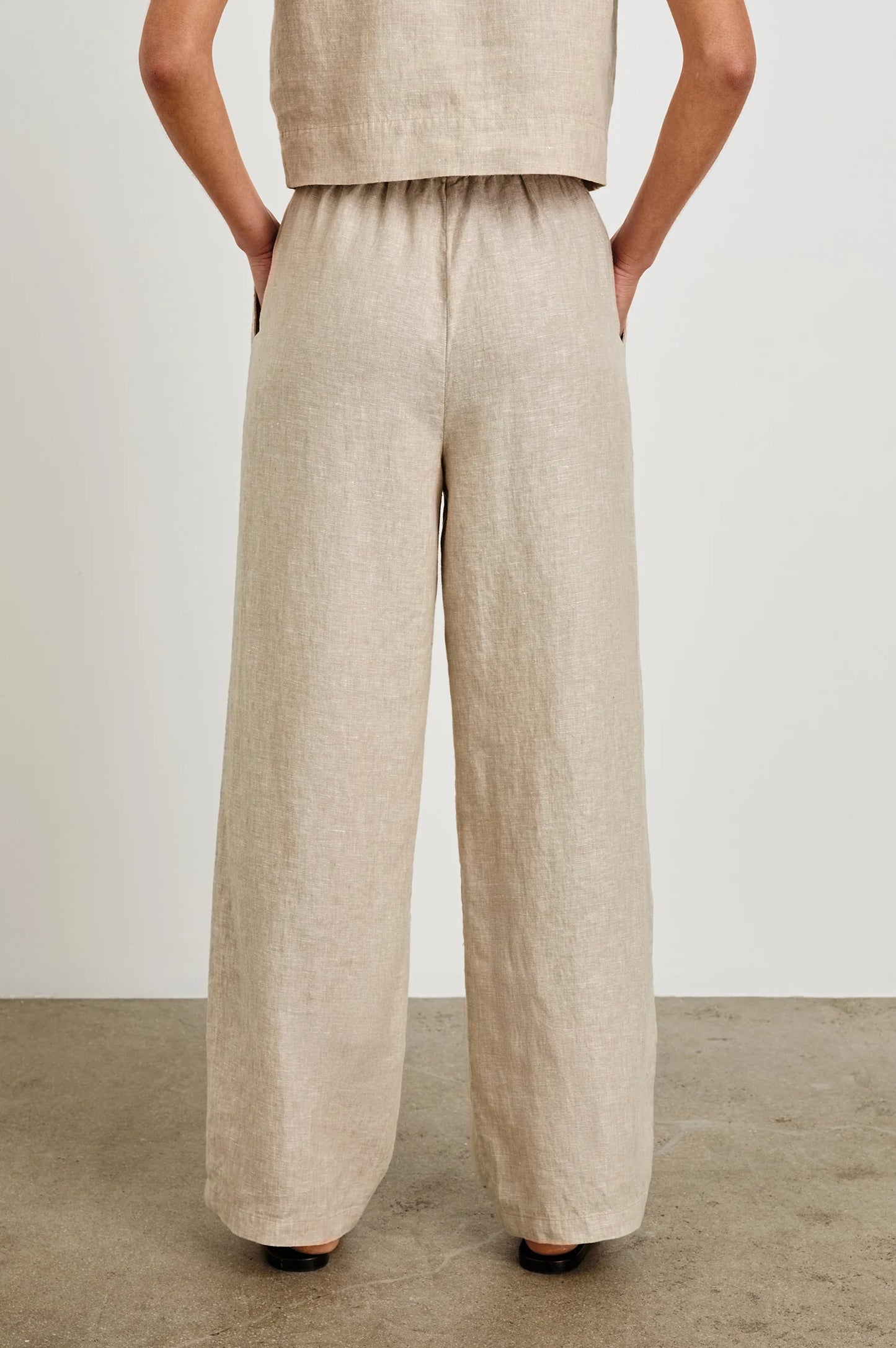 Rails Emmie Pant, Heathered Flax