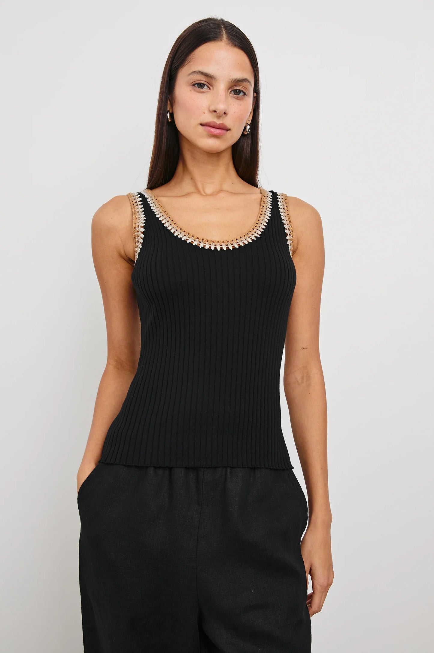 Rails Estrella Top, Black