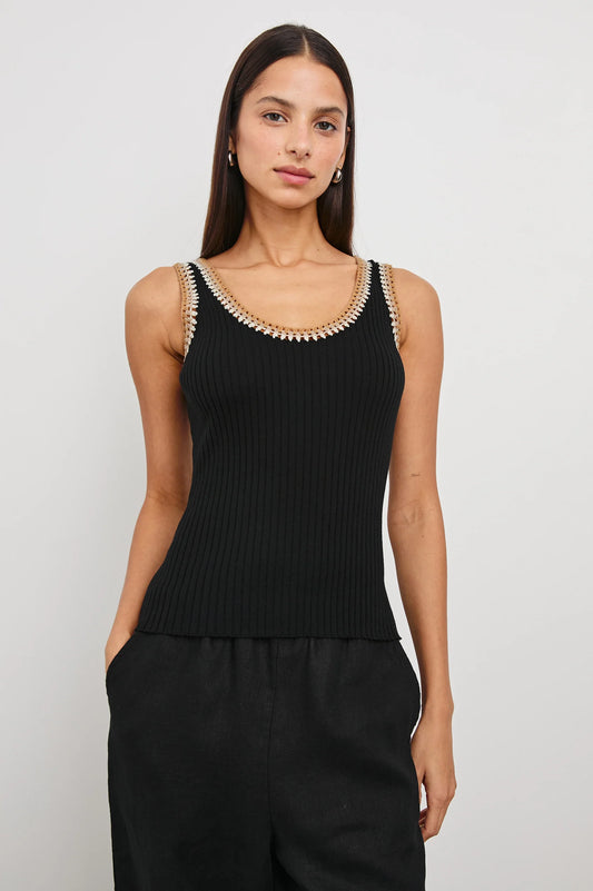 Rails Estrella Top, Black