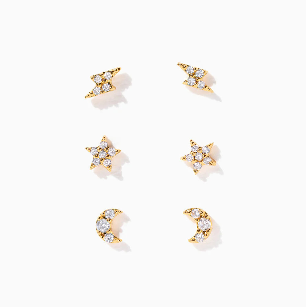 Girls Crew Teeny Tiny Galaxy Studs - Multiple Options
