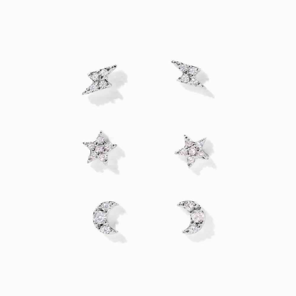 Girls Crew Teeny Tiny Galaxy Studs - Multiple Options