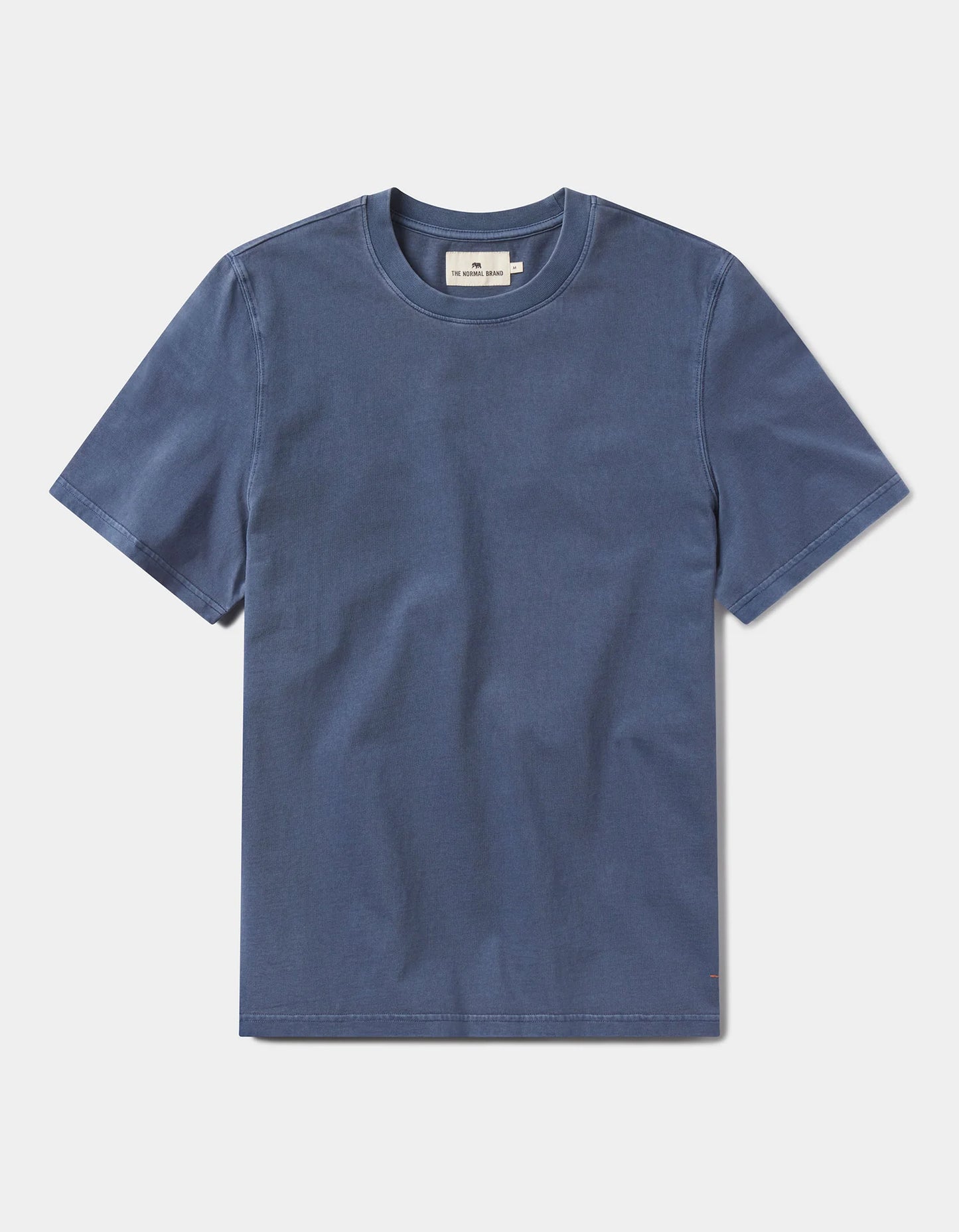 The Normal Brand Men's Lennox Jersey Relaxed Tee, Vintage Blue