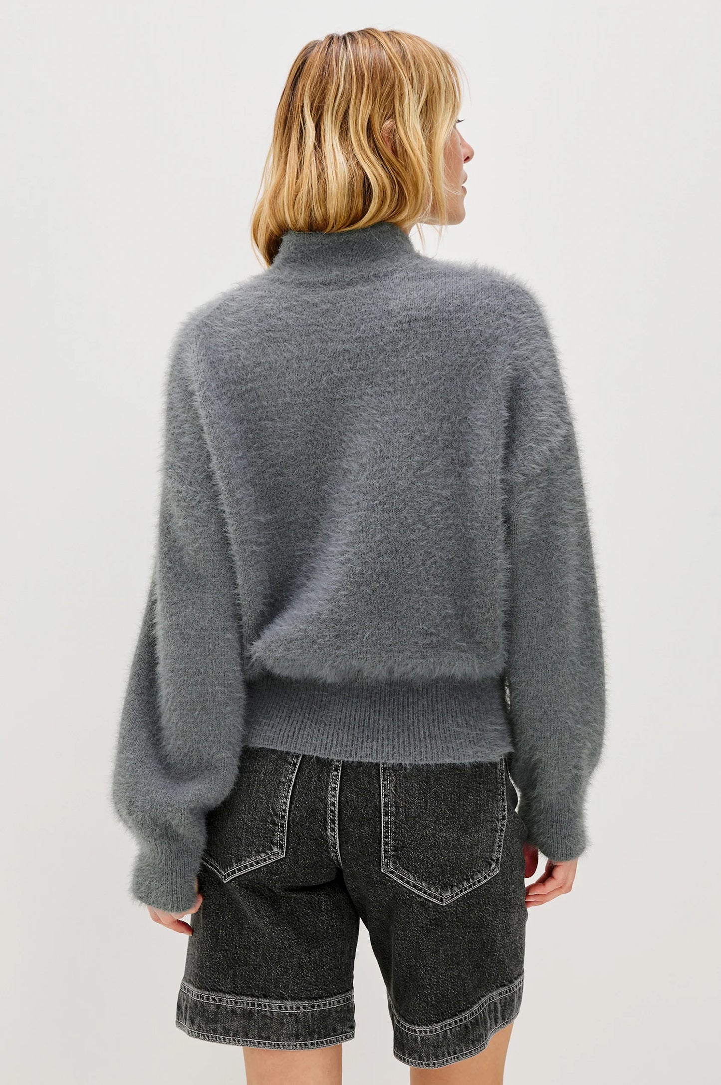 Rails Kerry Sweater, Heather Charcoal