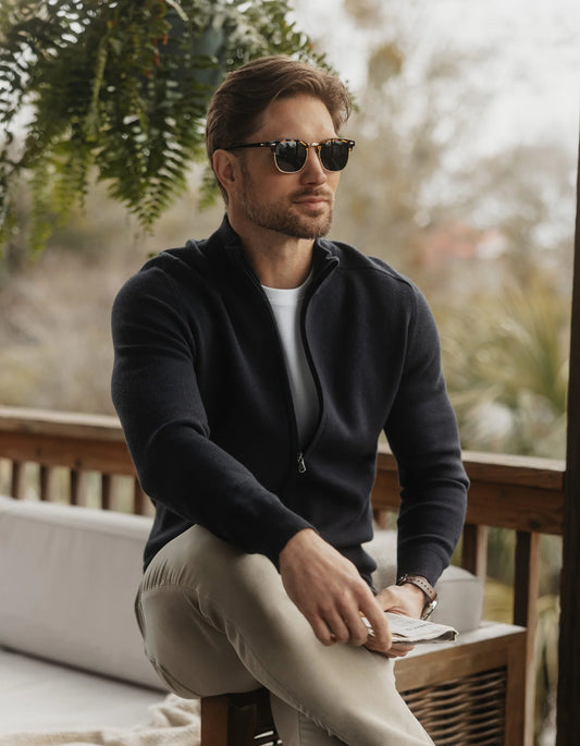 The Normal Brand Men's Coopers Landing Jacket, Normal Navy