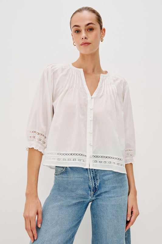 Rails Lilah Top, White Lace