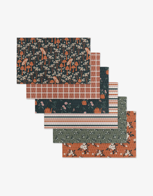 Geometry Not Paper Towel Set of 6 - Multiple Options