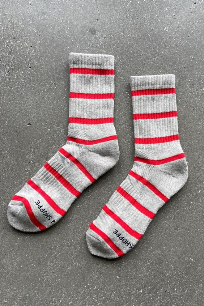 Le Bon Shoppe Striped Boyfriend Socks - Multiple Options