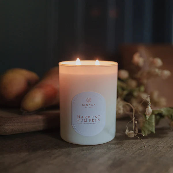 Linnea Candle, Harvest Pumpkin - Multiple Options