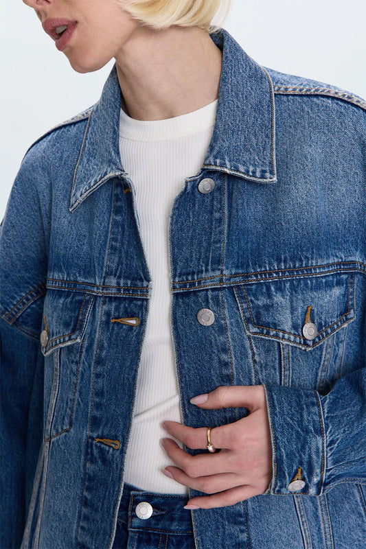 Pistola Harley Relaxed Trucker Jacket, Roulette