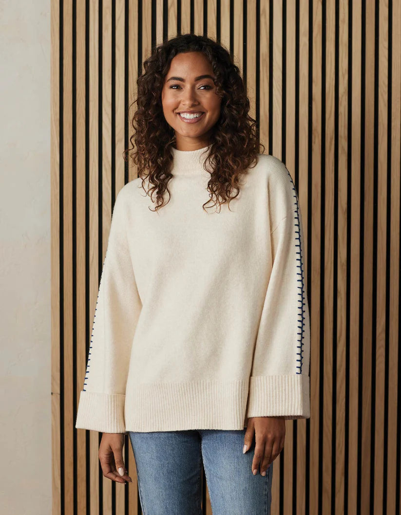 The Normal Brand Women s Craft Stitch Sweater Multiple Options