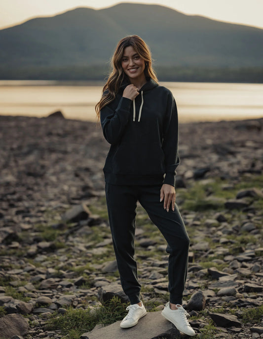 The Normal Brand Women's Puremeso Everyday Jogger, Emerald