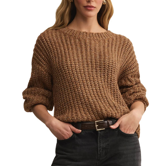 Z Supply Tiger's Eye Sweater, Coconut