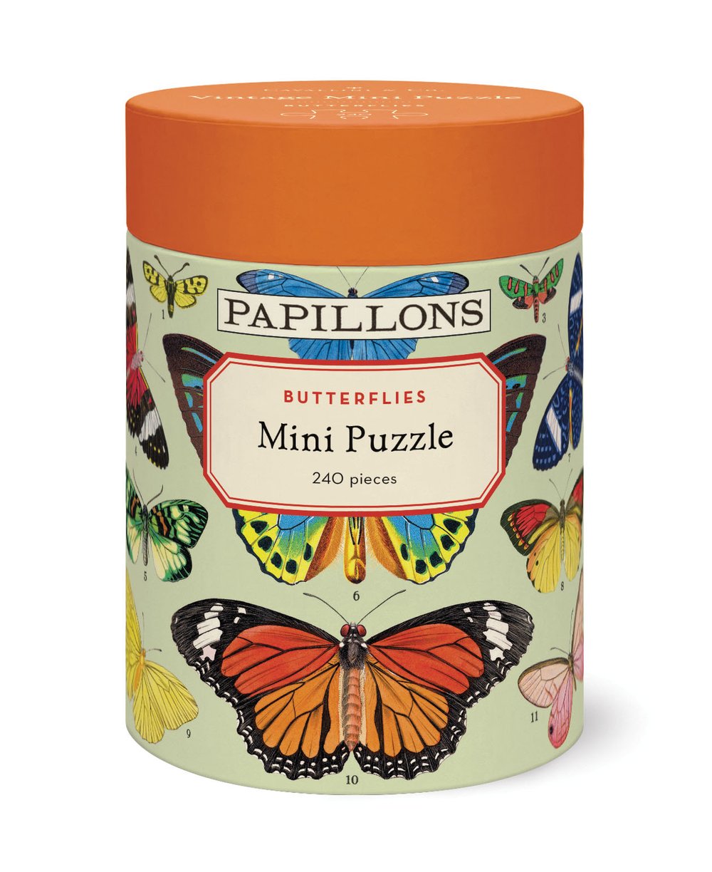 Cavallini & Co. 240 Piece Vintage Print Mini Puzzles - Multiple Options