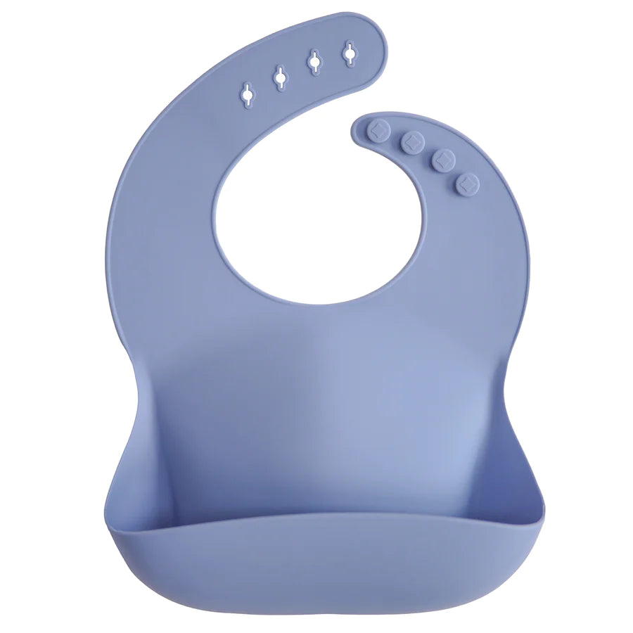 Mushie Silicone Baby Bib, multiple options