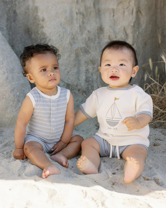 Quincy Mae Play Short, Blue