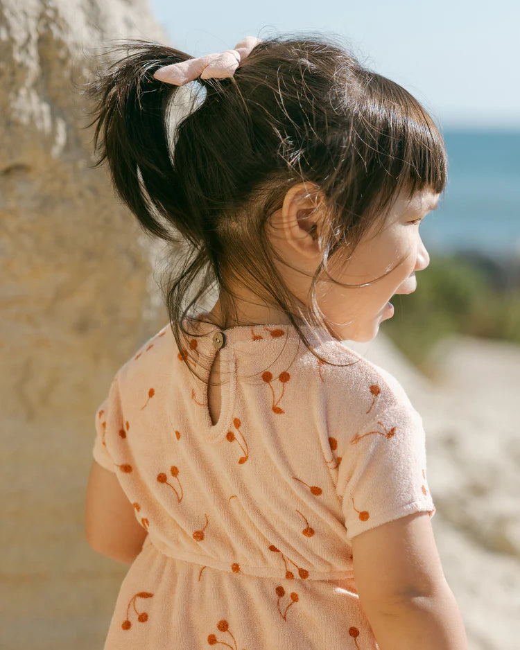 Quincy Mae Terry Dress, Cherries