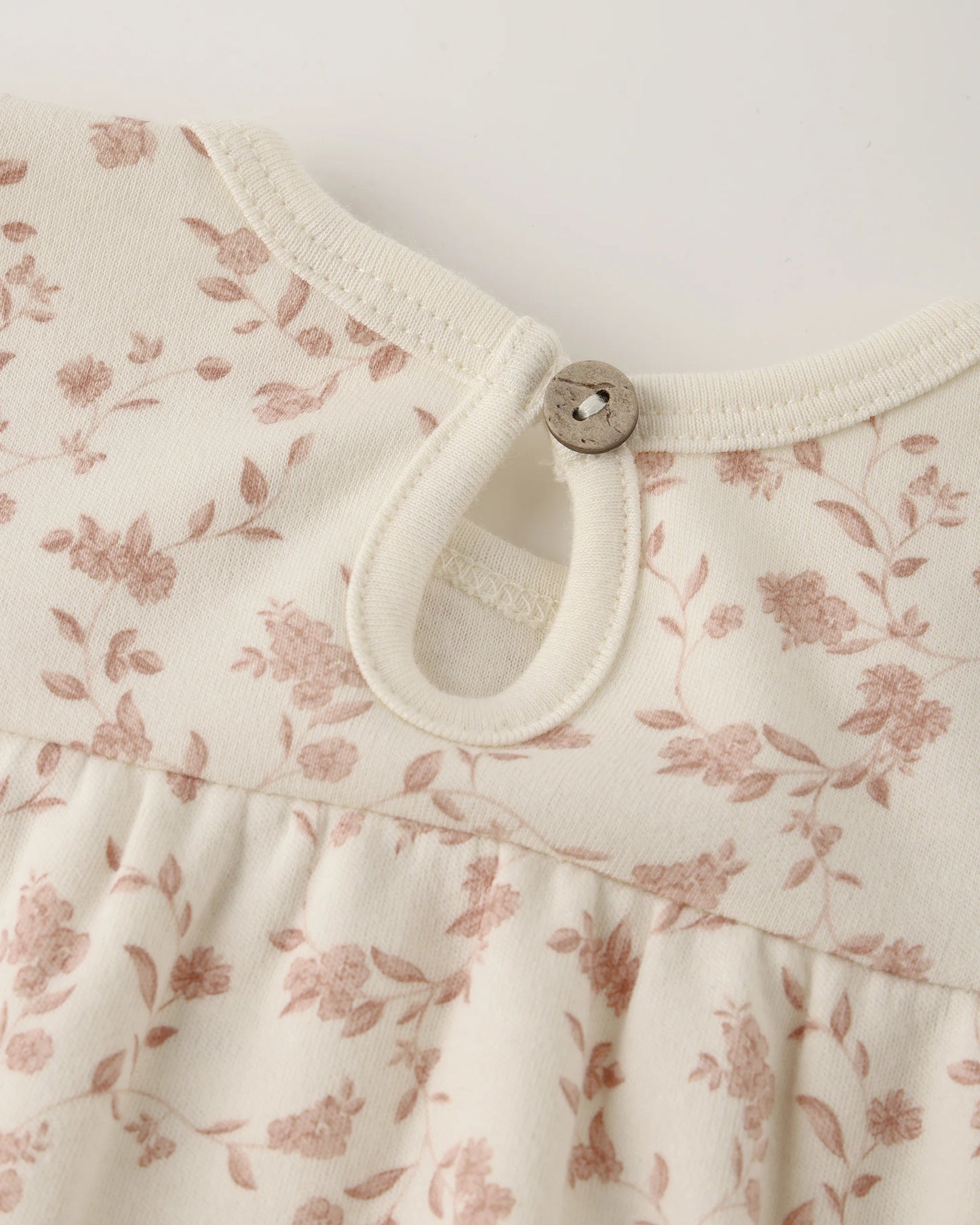 Quincy Mae Tiered Jersey Dress, French Garden